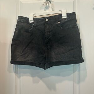 Wild fable size 8/29R black highest rise shorts